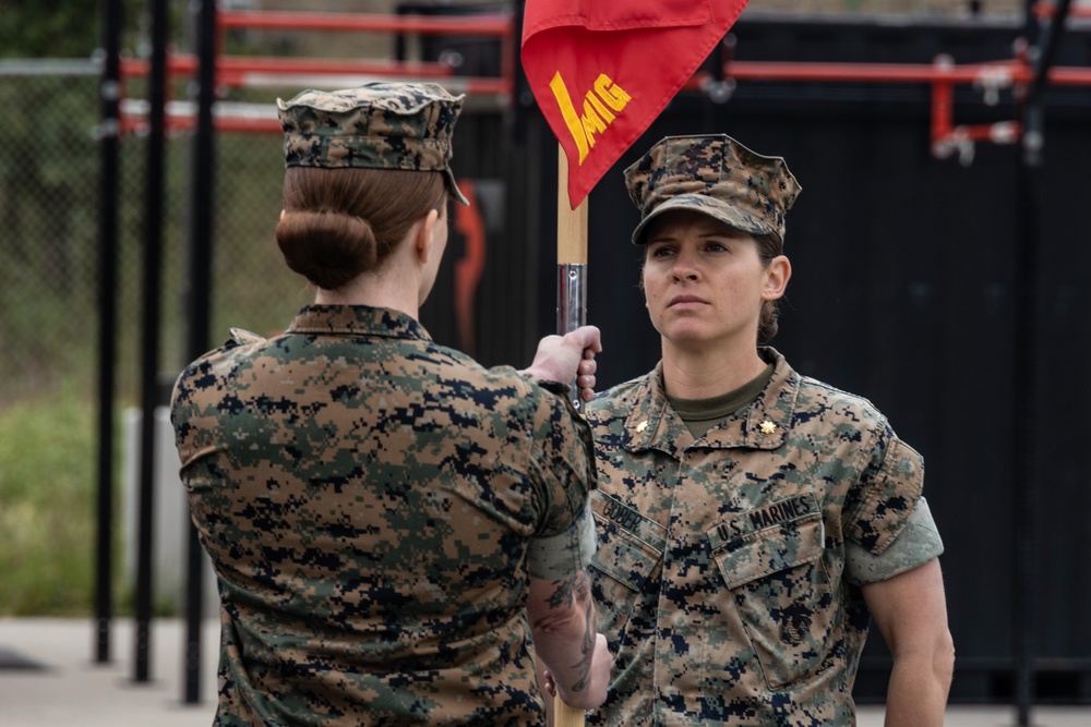 Information Maneuver Company Change of Command Ceremony