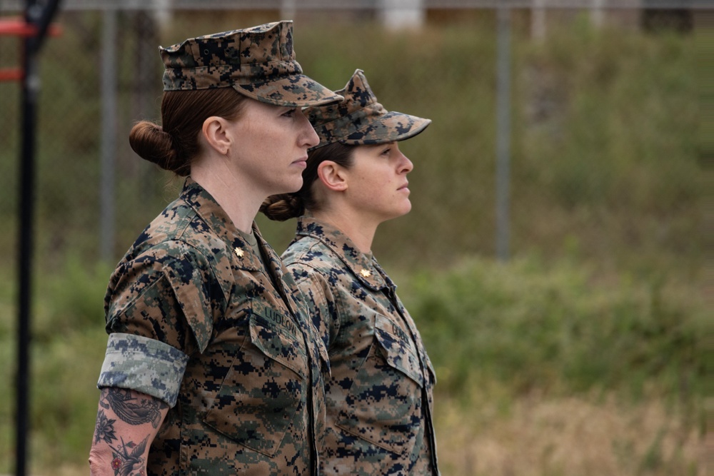 Information Maneuver Company Change of Command Ceremony