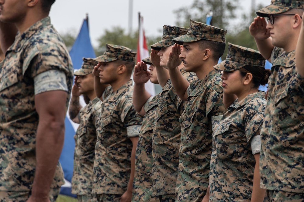 Information Maneuver Company Change of Command Ceremony