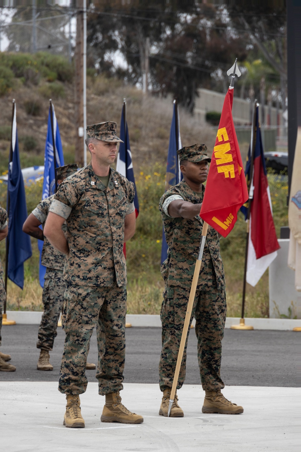 Information Maneuver Company Change of Command Ceremony