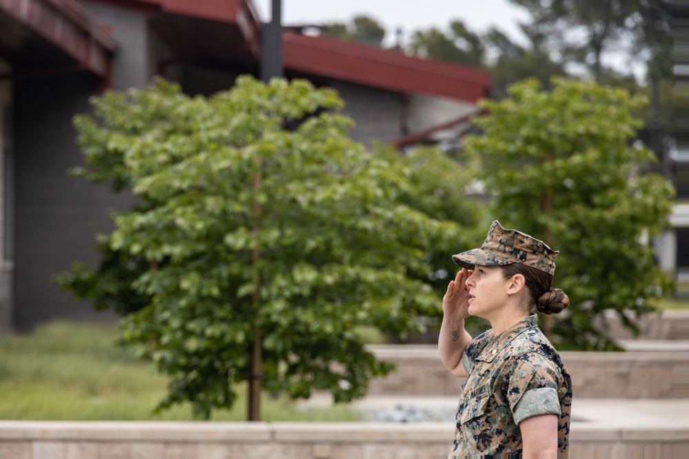 Information Maneuver Company Change of Command Ceremony