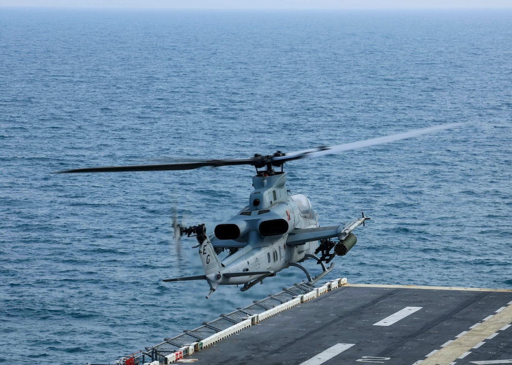 USS Iwo Jima Conducts Flight Operations
