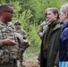 The Lithuanian Minister of Defense and the US Ambassador meet with US forces