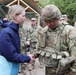 The US Ambassador to Lithuania meets with US forces