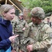 The US Ambassador to Lithuania meets with US forces