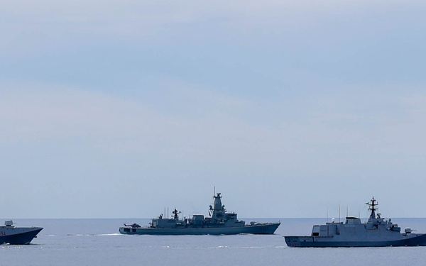 USS The Sullivans participates in operations with NATO Allies and partnered ships