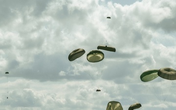 173rd Airborne Brigade Executes Heavy Equipment Drop During Swift Response 2025 in Lithuania