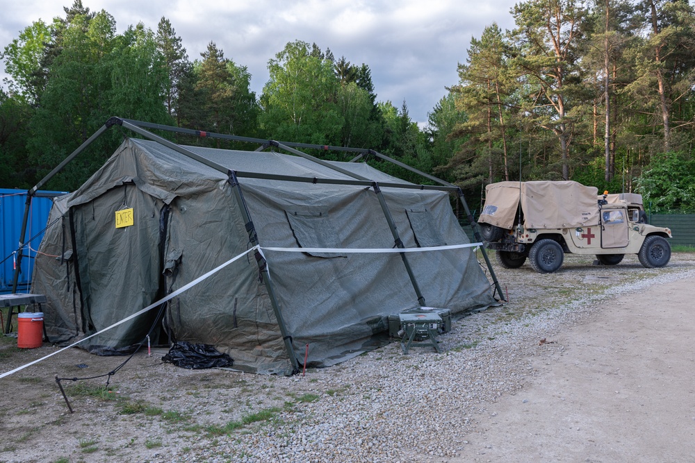1-501st Infantry Conducts Prolonged Casualty Care Training During Combined Resolve 25-2
