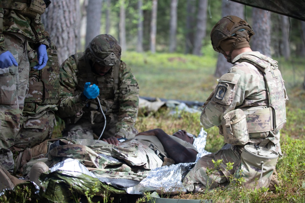 Ready to respond: U.S. forces and NATO partners sharpen medical skills to reinforce joint capabilities