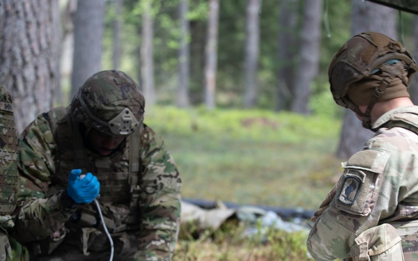 Ready to respond: U.S. forces and NATO partners sharpen medical skills to reinforce joint capabilities