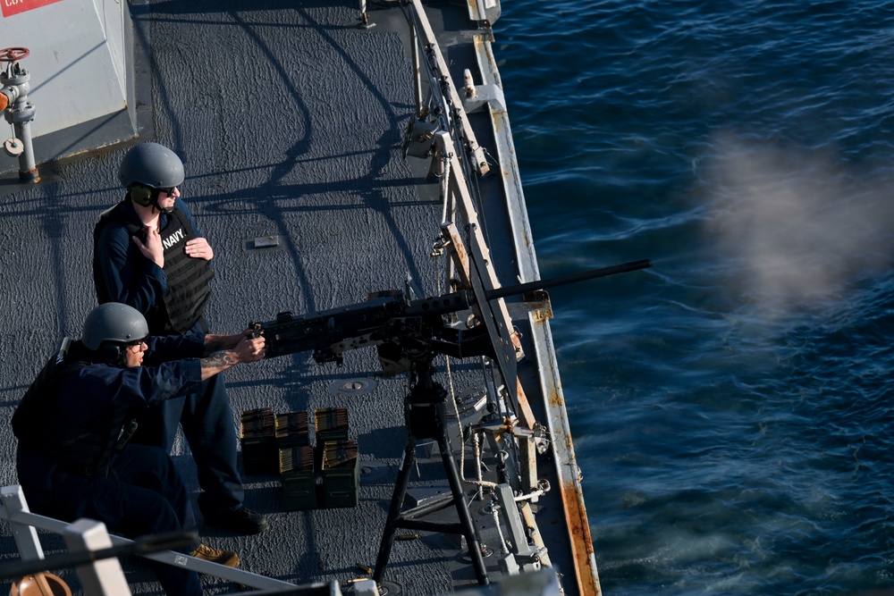 USS Thomas Hudner (DDG 116) Participates in Formidable Shield 2025