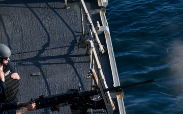 USS Thomas Hudner (DDG 116) Participates in Formidable Shield 2025