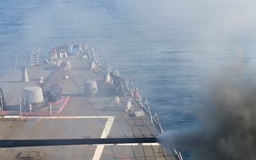 USS Thomas Hudner Participates in Formidable Shield 2025