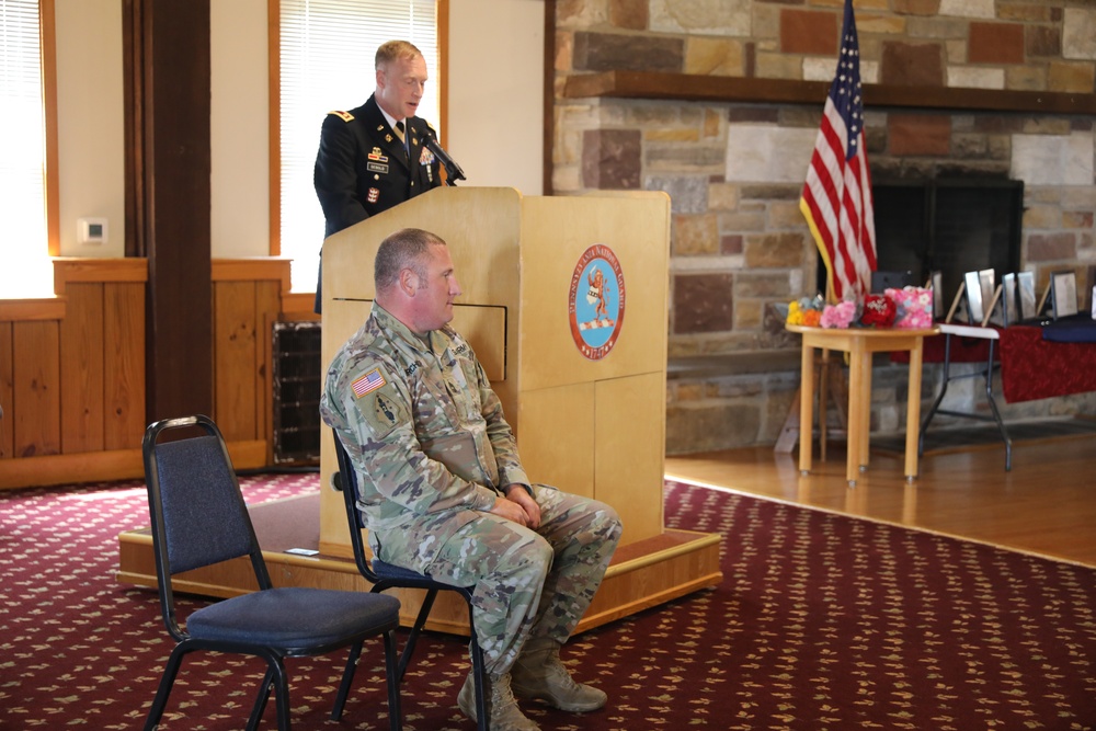 628th Retirement ceremony