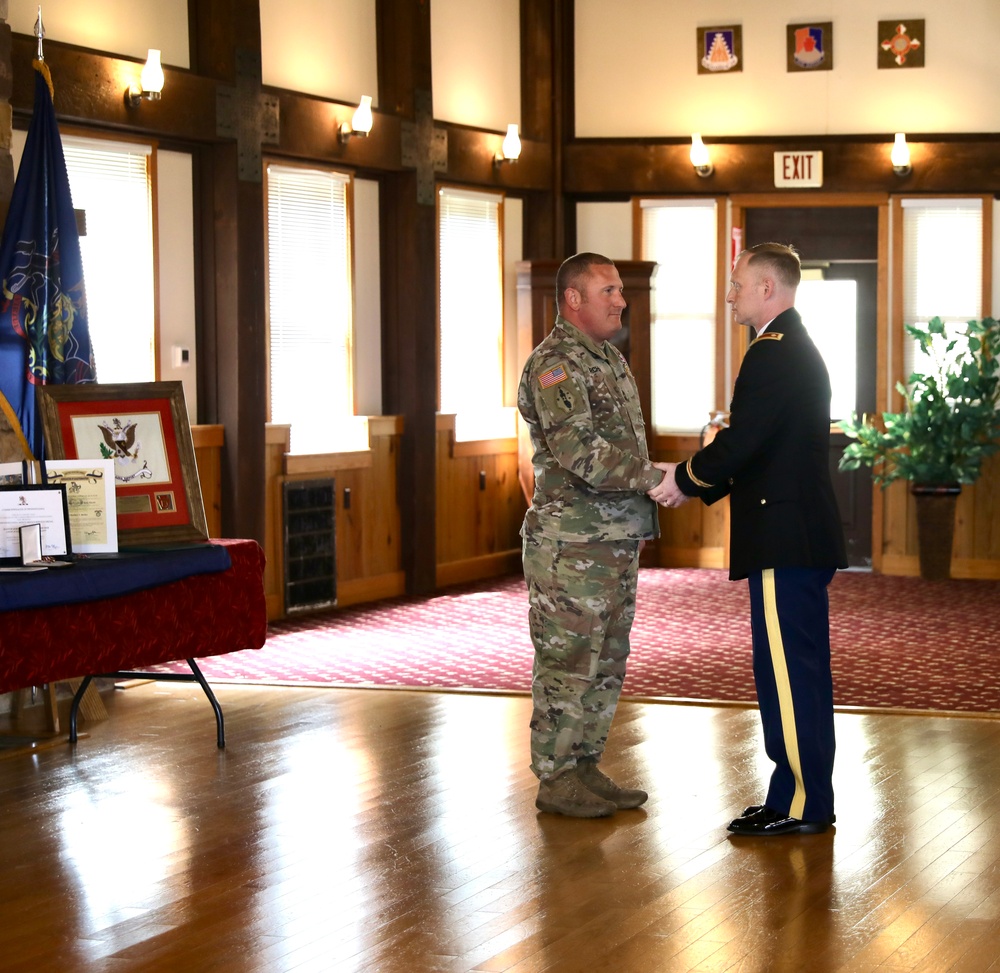 628th Retirement ceremony