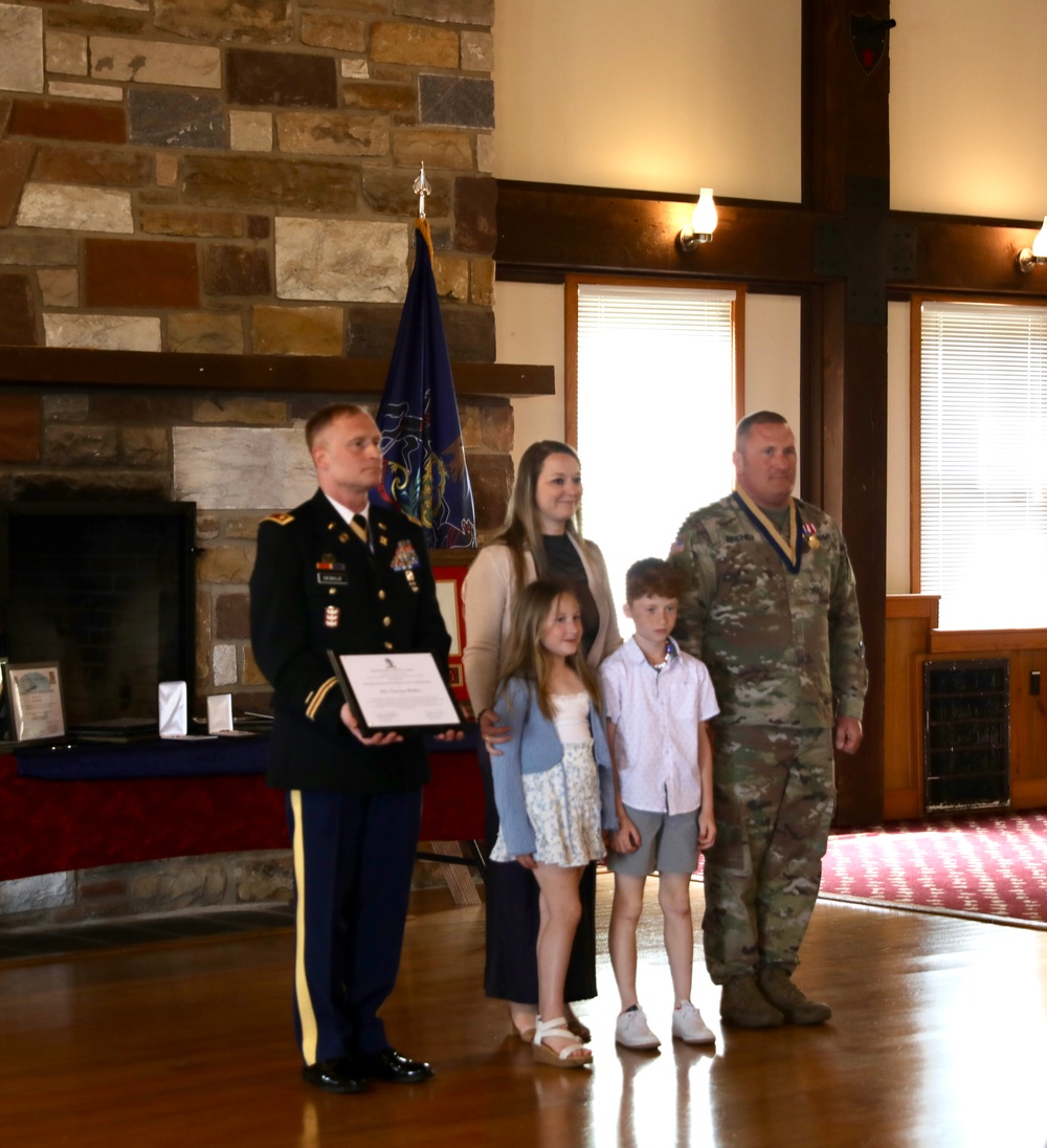 628th Retirement ceremony