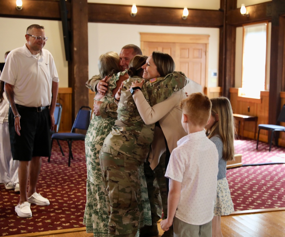 628th Retirement ceremony