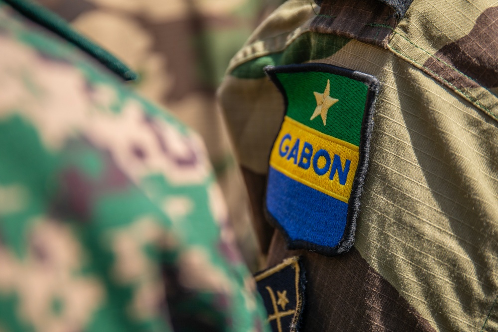 African Lion partner nations participate in an academics graduation