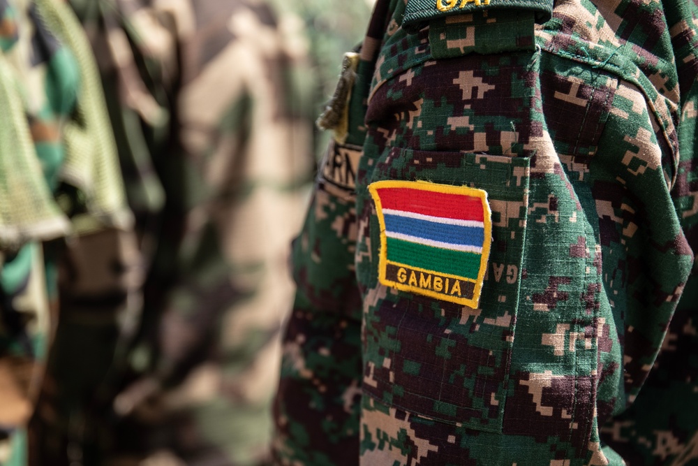African Lion partner nations participate in an academics graduation