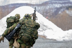 Panther Brigade Soldiers seize the objective from NATO Allies and partners during Swift Response [Image 2 of 25]