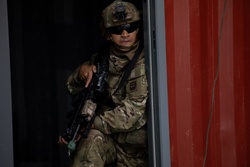 Panther Brigade Soldiers seize the objective from NATO Allies and partners during Swift Response [Image 2 of 5]