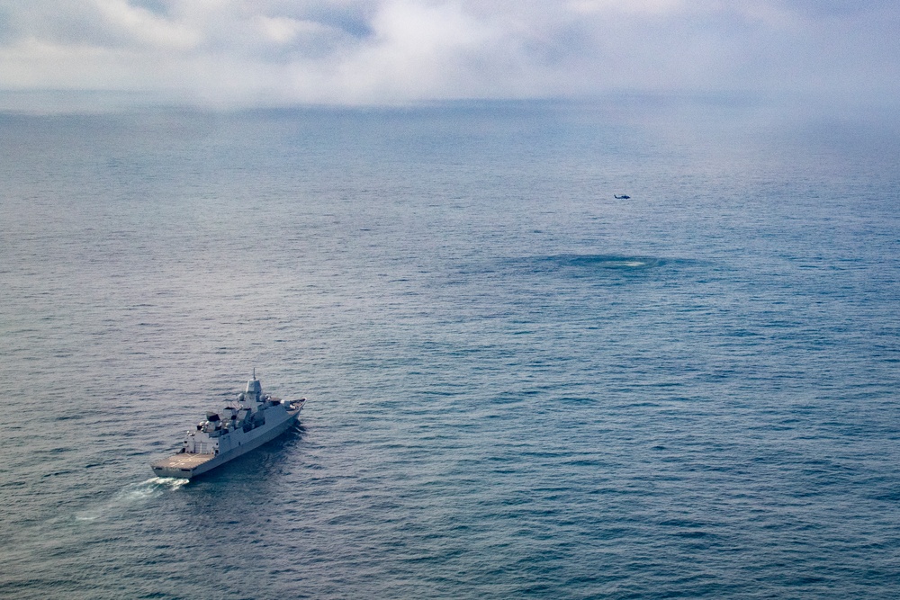 At Sea Demonstration Formidable Shield 2025