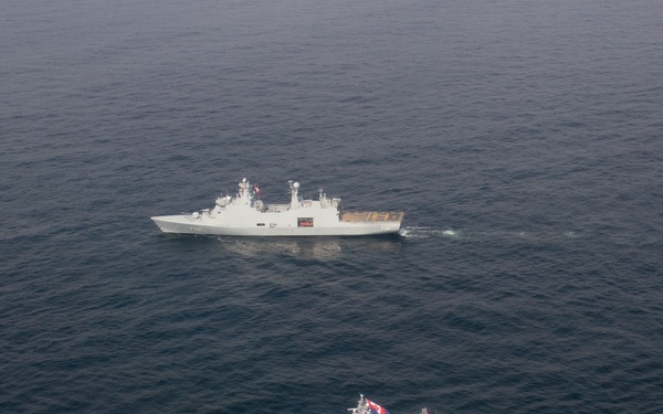 At Sea Demonstration Formidable Shield 2025