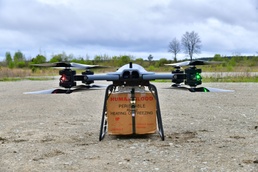 Swift Response 2025: the 173rd Airborne Brigade tests drones for blood supply and material transport in a multinational combat exercise.