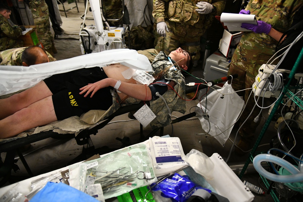 Multinational hospital exercise at Vepirai Rocket base during Swift Response 2025