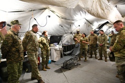 Multinational hospital exercise at Vepirai Rocket base during Swift Response 2025 [Image 30 of 41]