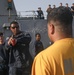 USS Milius conducts operations in the U.S. Central Command area of responsibility as part of the Carl Vinson Carrier Strike Group