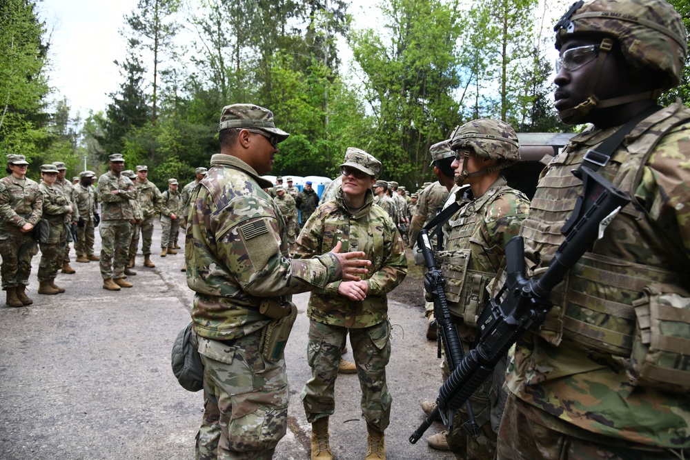 Multinational hospital exercise at Vepirai Rocket base during Swift Response 2025