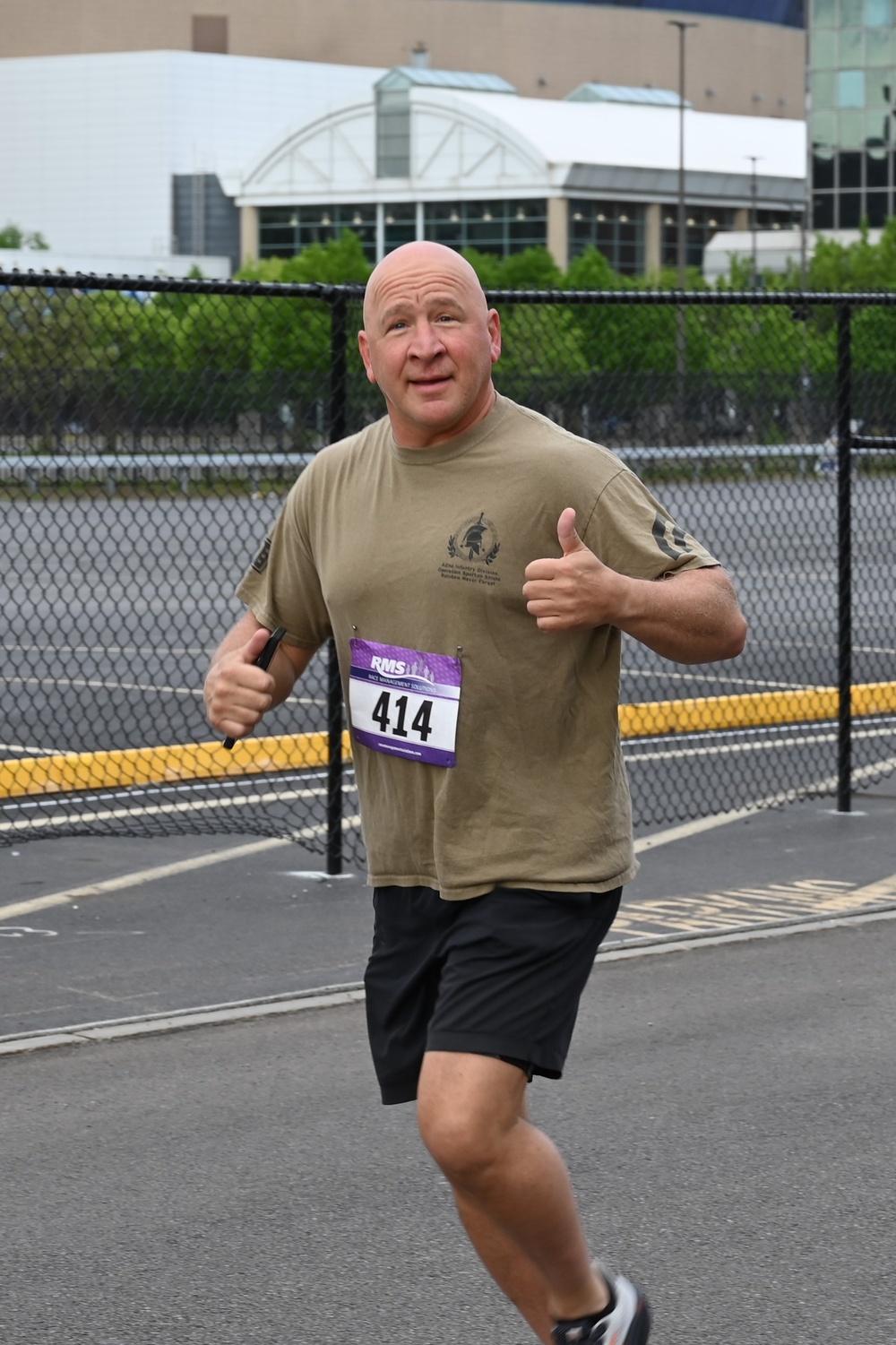 NY National Guardsmen Run WNY Armed Forces Day 5K