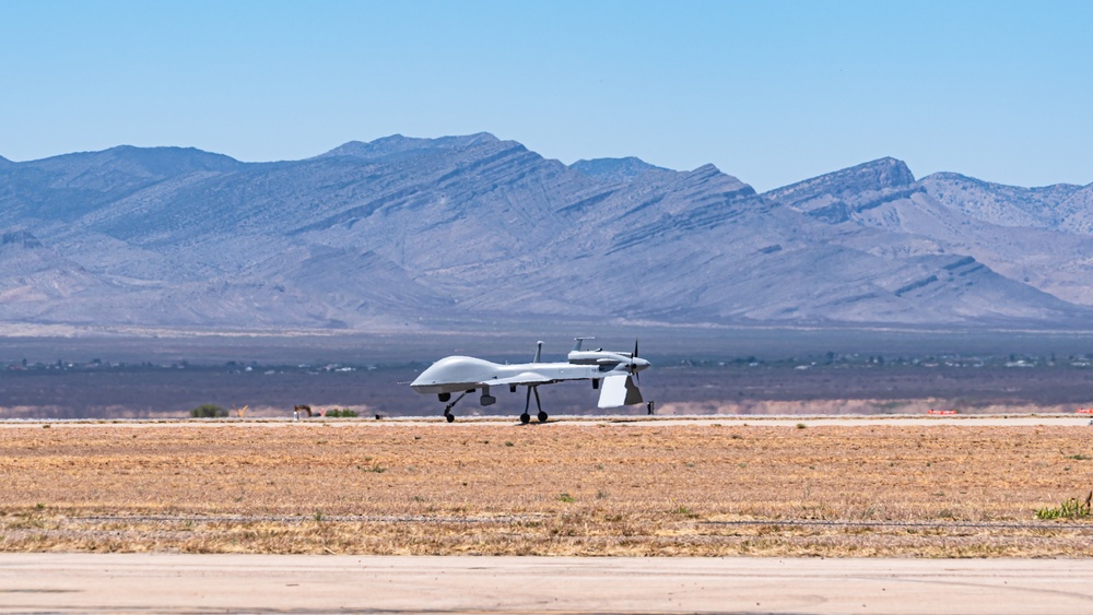 MQ-1 Gray Eagle takes flight to support the southern border mission
