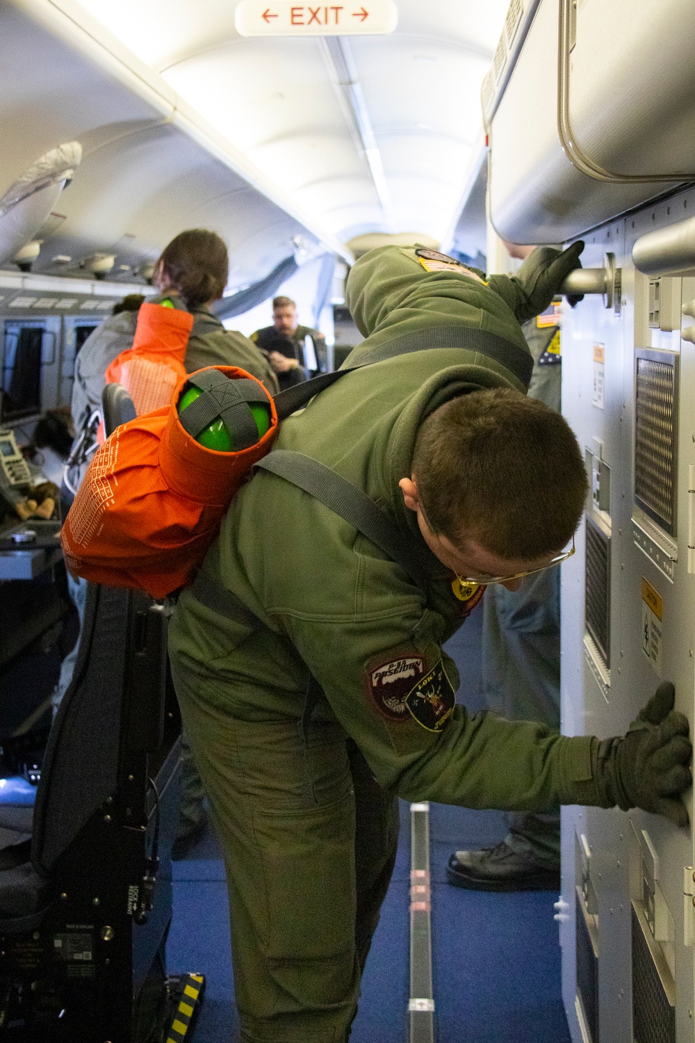 Crew Training Onboard a P-8A Poseidon