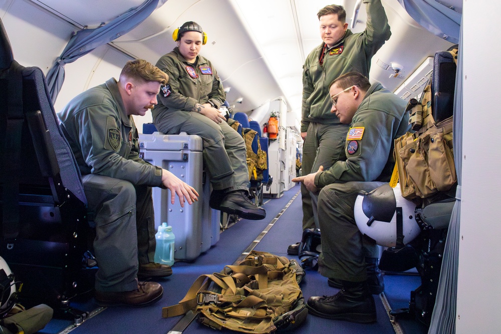 Crew Training Onboard a P-8A Poseidon