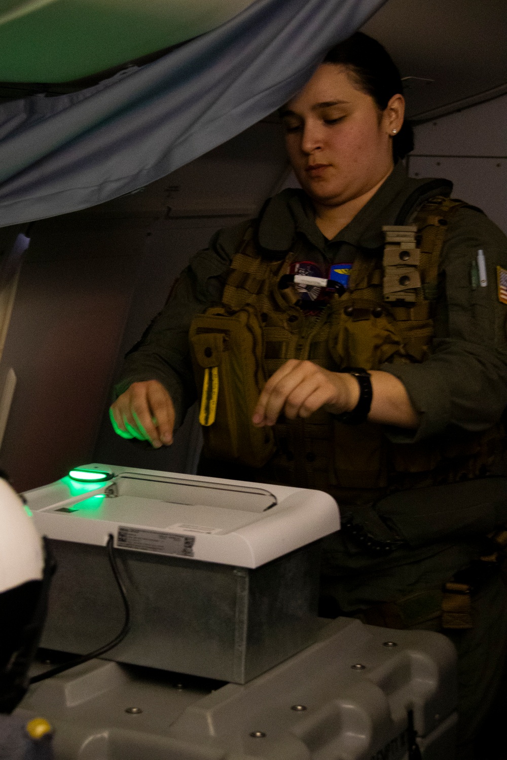 Crew Training Onboard a P-8A Poseidon