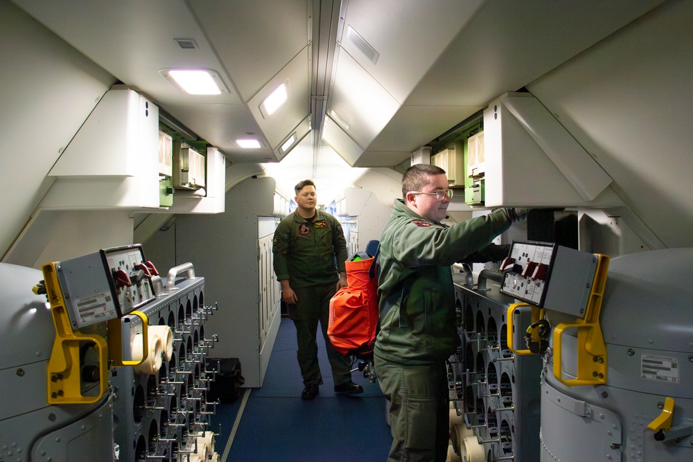 Crew Training Onboard a P-8A Poseidon