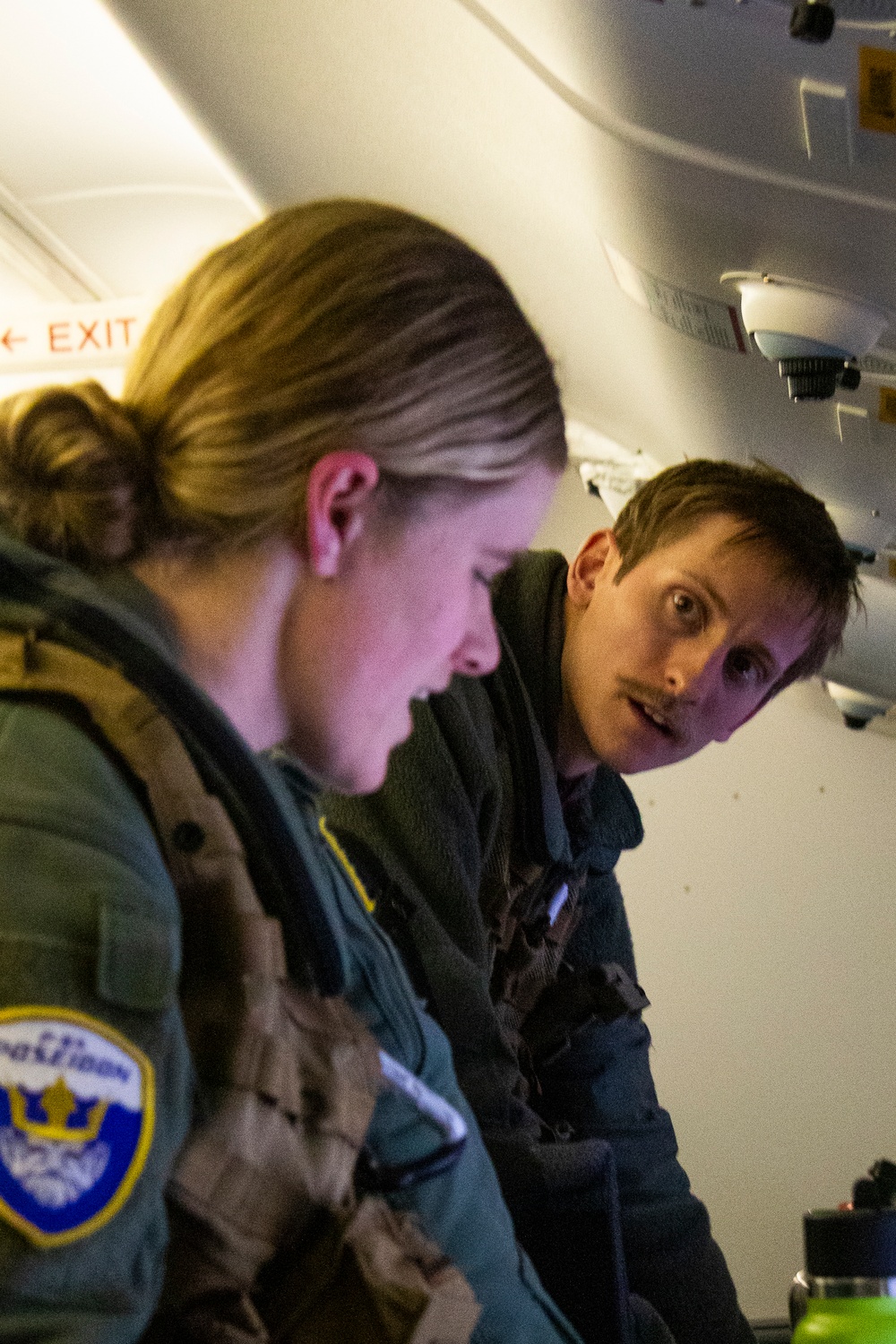 Crew Training Onboard a P-8A Poseidon