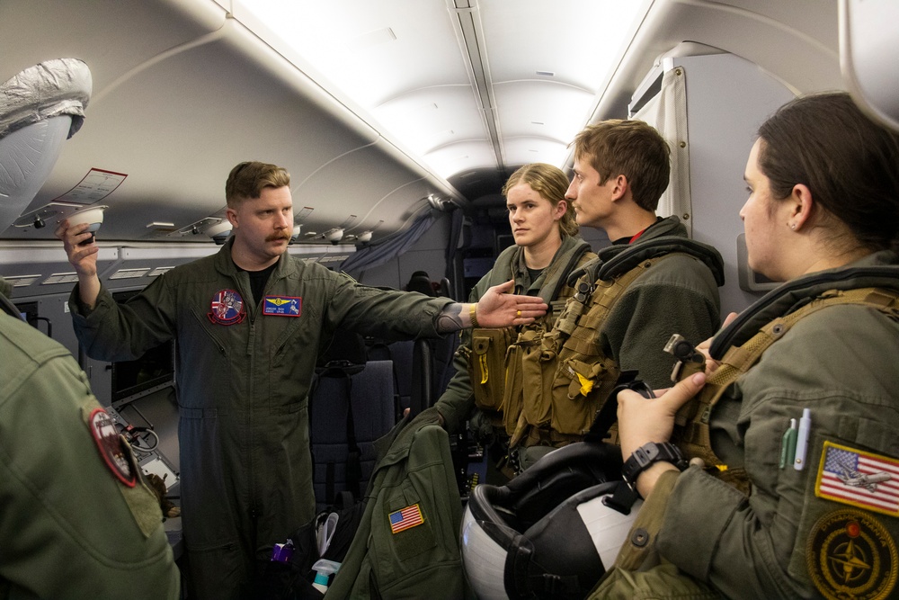 Crew Training Onboard a P-8A Poseidon