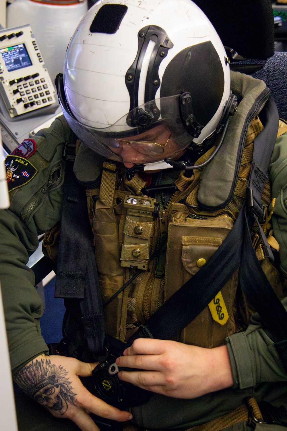 Crew Training Onboard a P-8A Poseidon