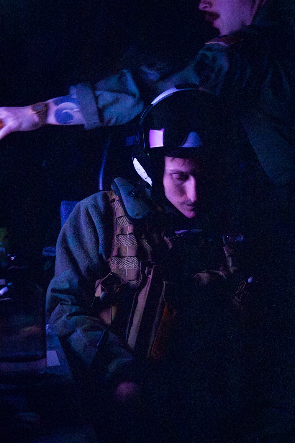 Crew Training Onboard a P-8A Poseidon