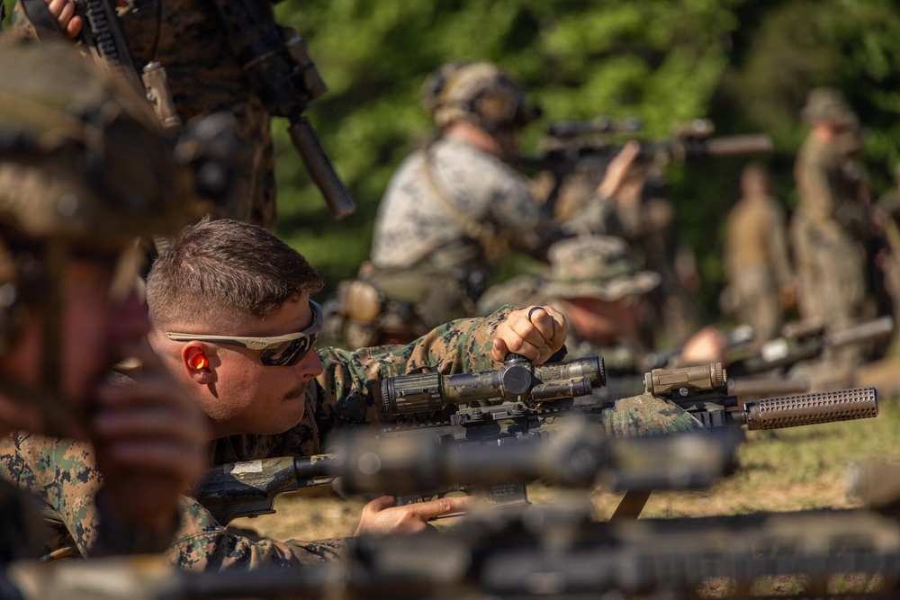 2025 Marine Corps Annual Rifle Squad Competition Day 1