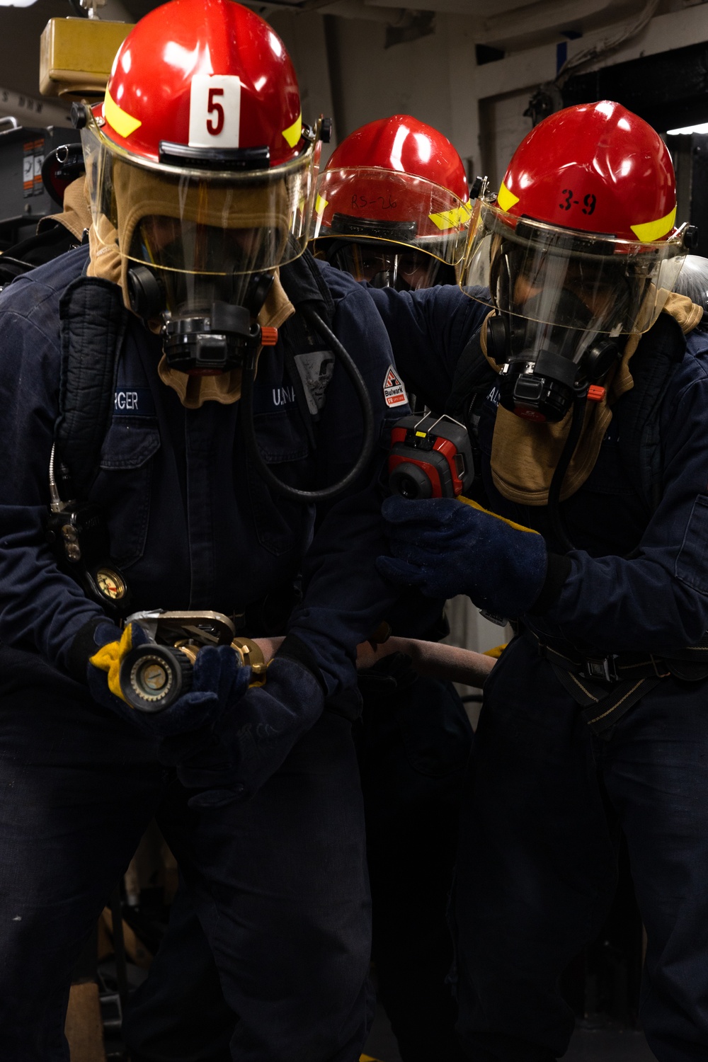 Destroyer Squadron (DESRON) 60 Conducts Mobility Damage Control Warfare (MOB-D) Assessment Aboard USS Oscar Austin (DDG 79)
