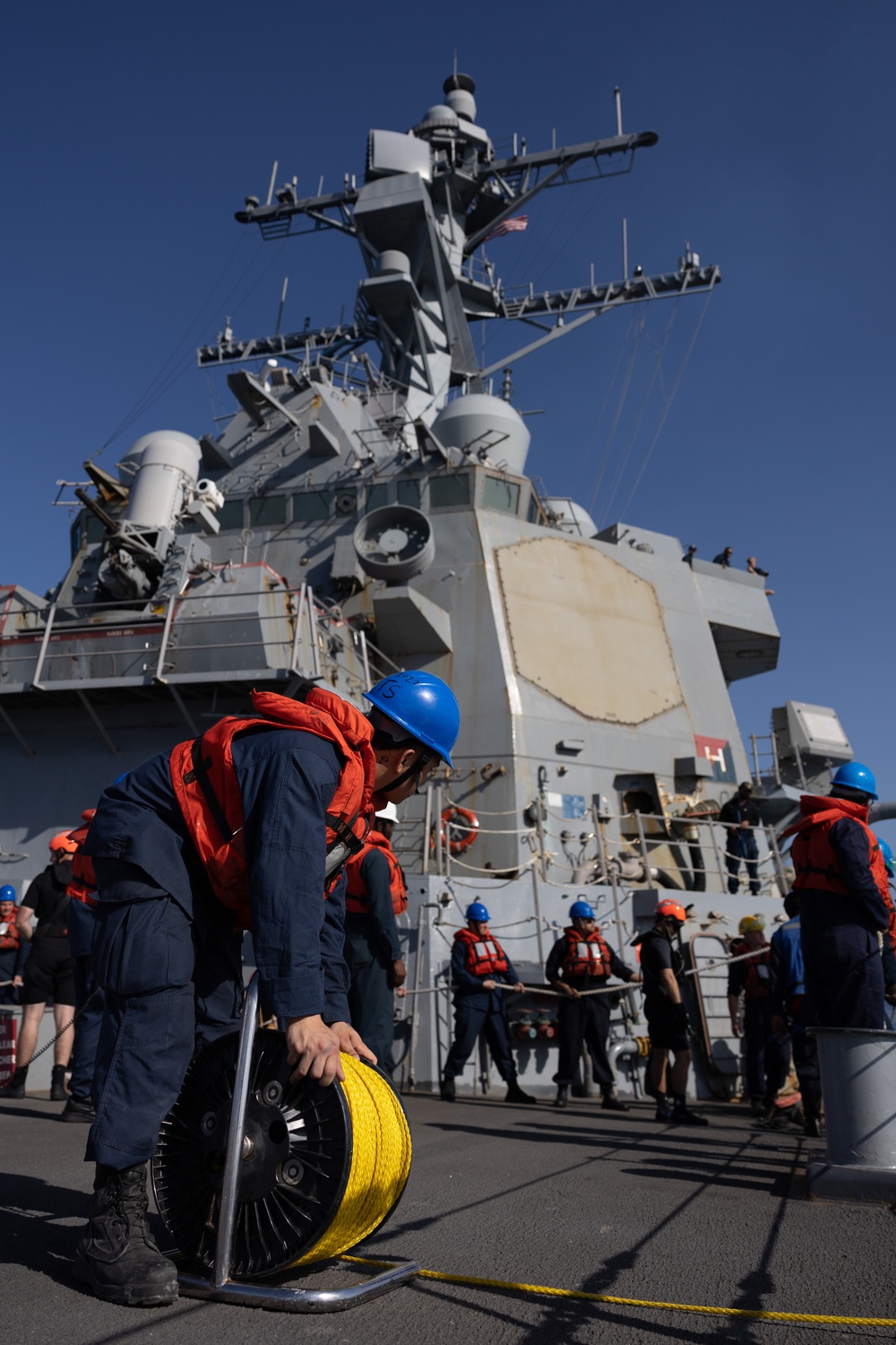 Destroyer Squadron (DESRON) 60 Conducts Mobility Seaman (MOB-S) Assessment Aboard USS Oscar Austin (DDG 79)