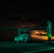 22nd MEU Conducts Night Osprey Flight Operations Aboard USS San Antonio