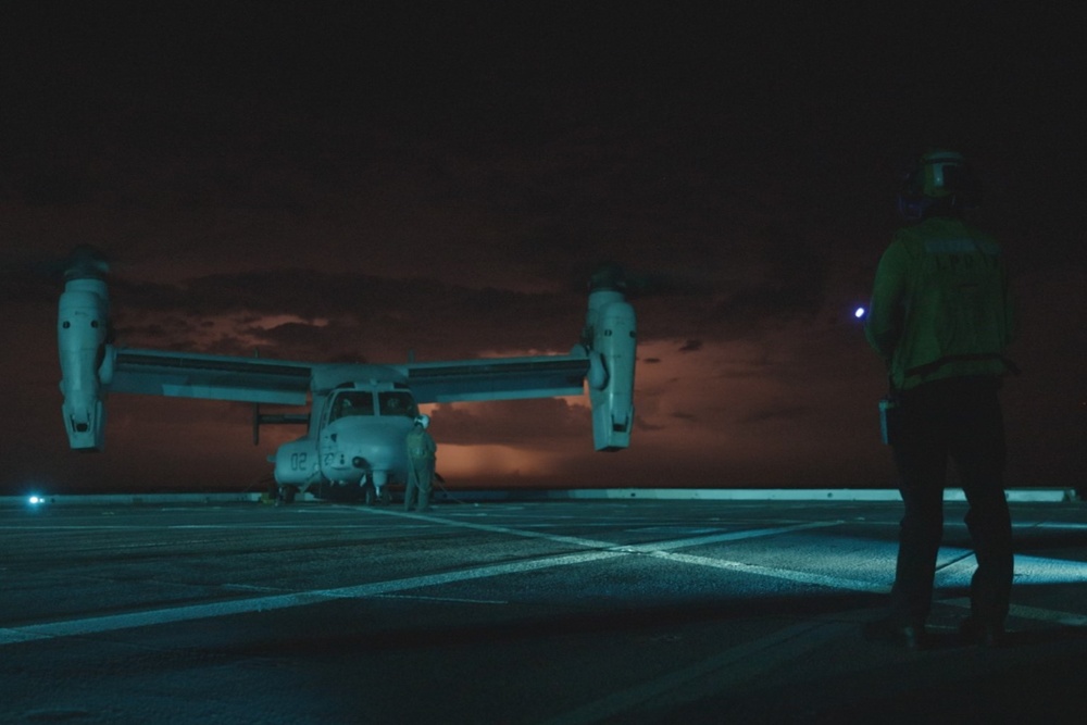 22nd MEU | MV-22 Flight Operations