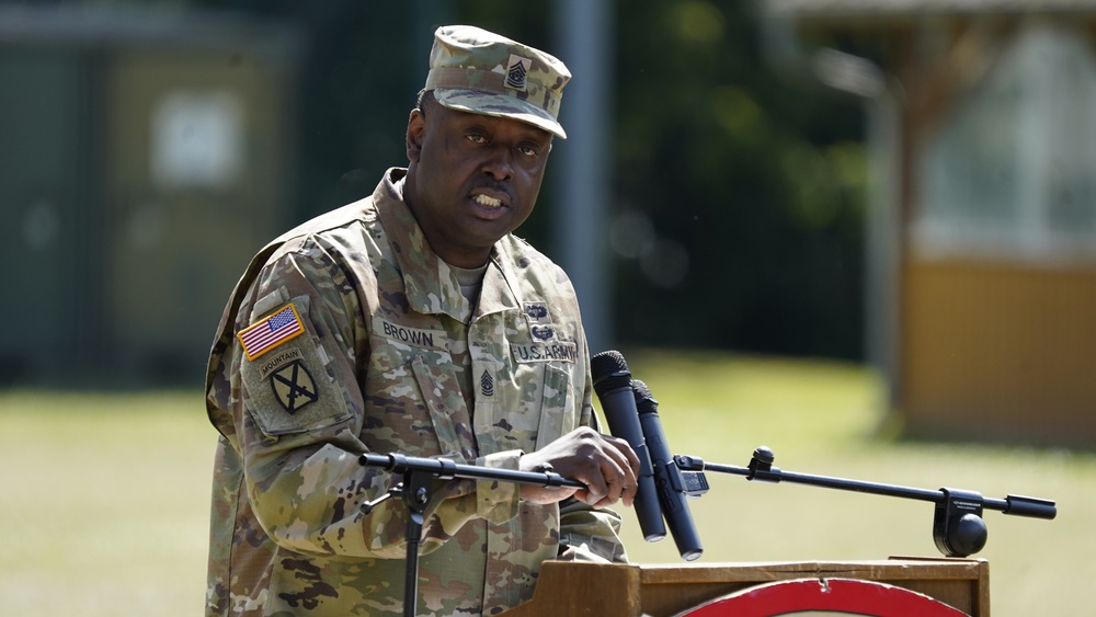 39th Transportation Battalion Change of Command &amp; Change of Responsibility
