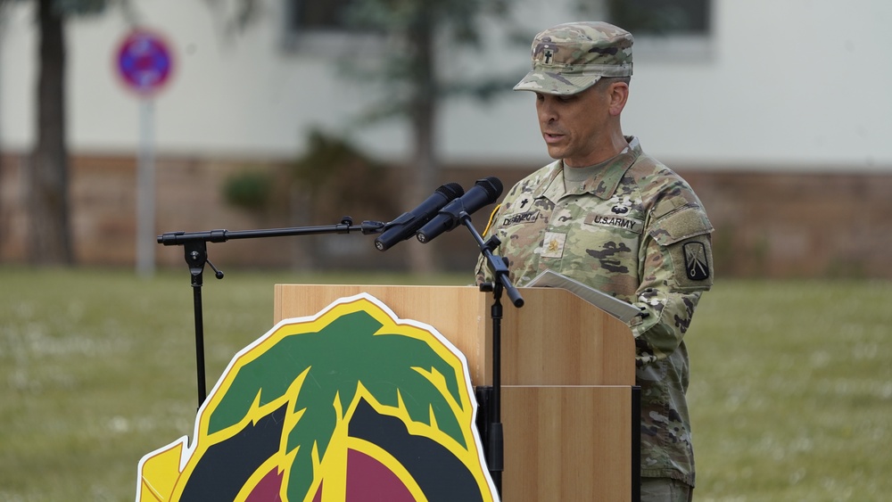 39th Transportation Battalion Change of Command &amp; Change of Responsibility