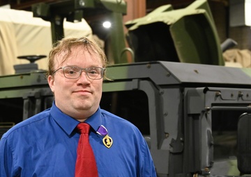 Long Overdue Purple Heart Delivered with Help from NY National Guard